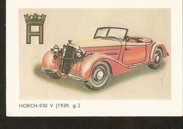 Ads Pocket Calendar Latvia Riga USSR 1987 Car HORCH-930 V 1939 AUTO auto... - £3.63 GBP