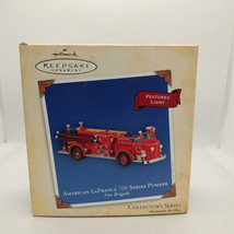 Hallmark American LaFrance 700 Series Pumper Fire Brigade Vintage NIB 2004 - £16.02 GBP