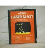 Vtg. ActiVision 1981 Laser Blast Atari 2600 AG-008 GAME CARTRIDGE ONLY U... - £5.44 GBP