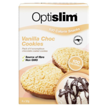 Optislim 100 Calorie Snack Vanilla Choc 4 Cookies - $82.13