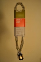 Utility Lock 30&quot; Heavy-Duty Welded link chain, vinyl covered W/ Combinat... - $6.99