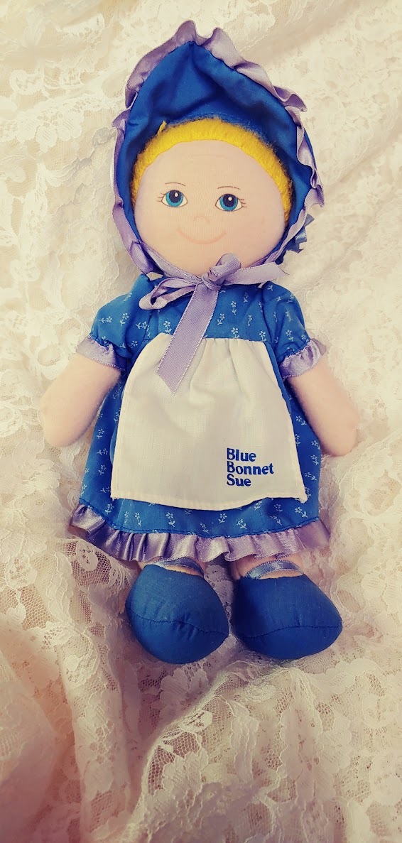 Blue bonnet sue doll sale