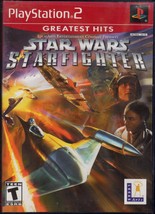 PlayStation 2 - Star Wars - Starfighter by Lucas Arts Greatest Hits  - £6.25 GBP