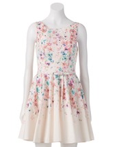 Lc Lauren Conrad Fit &amp; Flare Dress Size: 10 (Medium) New Ship Free Pink Magnolia - £77.84 GBP