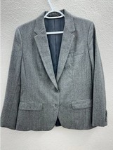 Womens Saint Laurie Gray Button Up Long Sleeve Blazer Size Unknown - $9.46