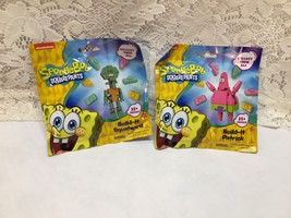SpongeBob SquarePants Nickelodeon Patrick Star &amp; Squidward Build-Its Just Play - £3.82 GBP