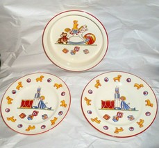 Tiffany &amp; Co Toys Mason&#39;s Ironstone England Bowl w 2 Plates - $34.16