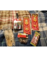 Lot Of Vintage New &amp; sealed Hooks, Paint brush, Etc.. Old New Stock - $6.79