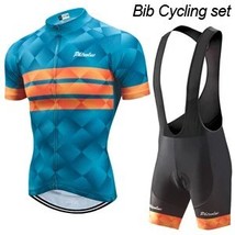 Pro Cycling Jersey Set Men Cycling Set Outdoor  Bike Clothes Women  Anti-UV MTB  - £98.17 GBP