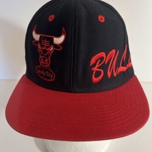 RARE Chicago Bulls Windy City Hardwood Classics Adidas Snapback Hat Cap NBA - £10.09 GBP