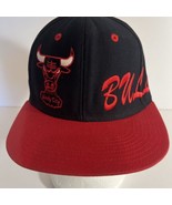 RARE Chicago Bulls Windy City Hardwood Classics Adidas Snapback Hat Cap NBA - £9.89 GBP