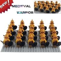 20pcs/set Rome Gladiator Spartacus Crixus Gannicus Medieval Knights Minifigures - £26.43 GBP