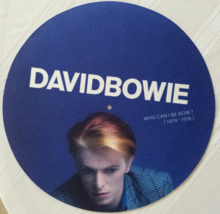 DAVID BOWIE Who Can I Be Now 1974-1976 Promo Turntable Slip Mat, New  - £12.74 GBP