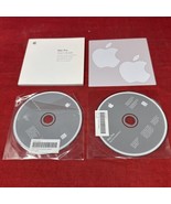 Apple Mac Pro OS X 10.4.9 Install Restore 2 Disc Set Sticker &amp; Manual OE... - £19.08 GBP