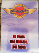 Southwest Airlines 30 Years, 1 Mission. Playing Cards 2012, Sealed Deck - £8.55 GBP