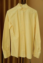 Marigold Riding Apparel Blouse Equestrian Shirt Extra Collars Yellow New... - $22.66