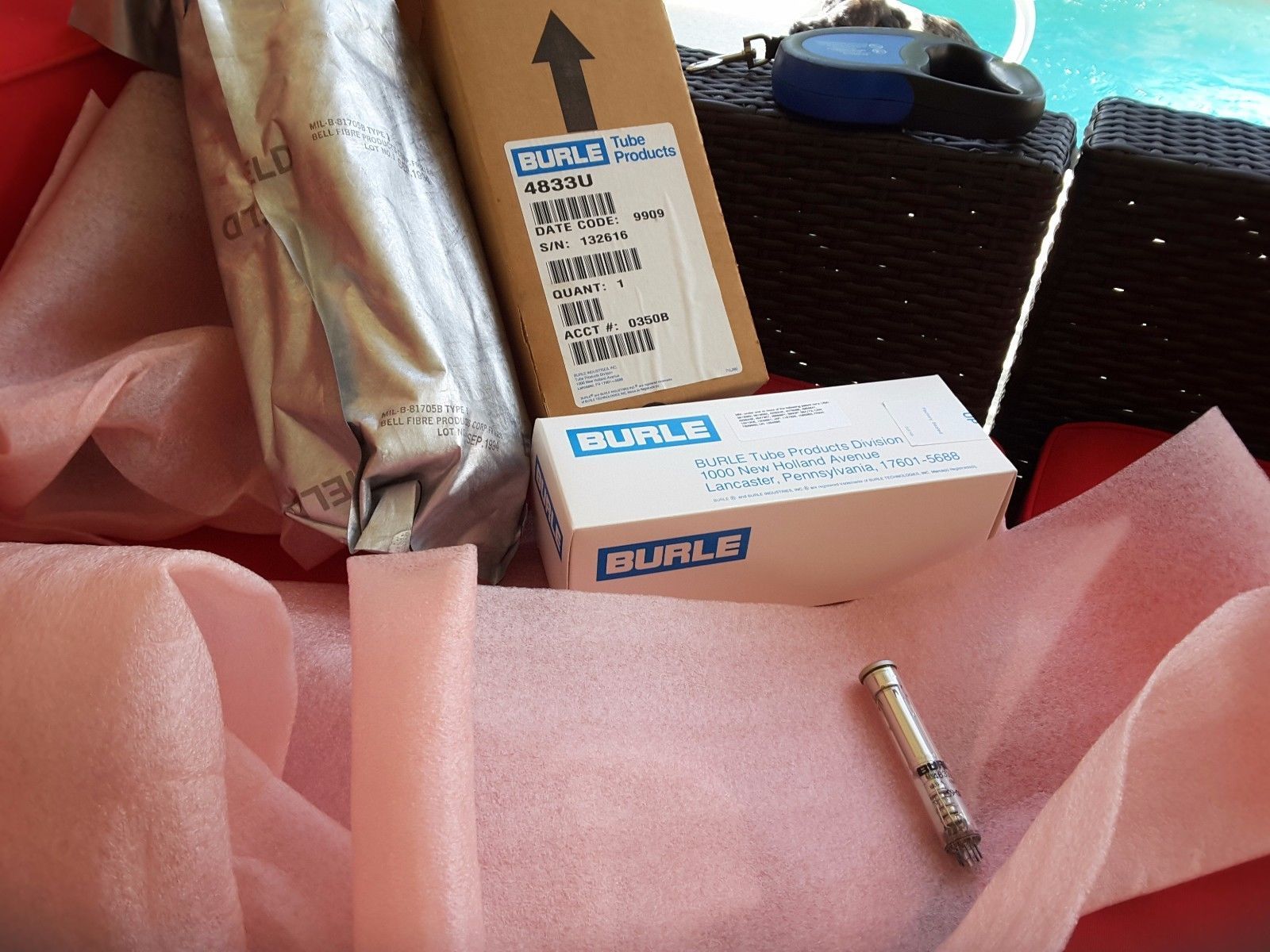 BURLE 4833U CAMERA TUBE PRODUCTS NIB NEW NOS RARE NEW IN BOX $199 - $78.80