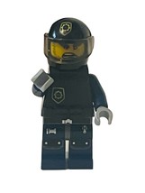 Lego Mini Figure vtg minifigure building block classic swat police cop h... - £13.39 GBP