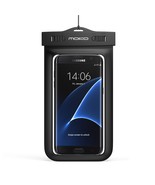 Universal Waterproof Case, MoKo Cellphone Dry Bag with Armband Neck Strap- Black - $9.95