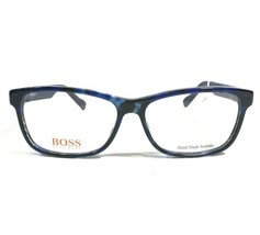 HUGO BOSS Brille Rahmen BO 0181 K1S Blau Schildplatt Quadratisch 54-14-135 - $68.85