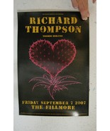 Richard Thompson Fillmore Poster September 7, 2007-
show original title
... - $649.26 MXN
