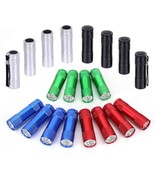 20 Pack Aluminum 6 LED Flashlights Set with Lanyard and AAA Batteries In... - $65.18