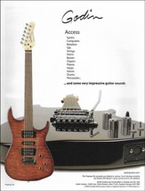 2005 Godin Freeway SA electric guitar original advertisement 8 x 11 ad print - £3.09 GBP