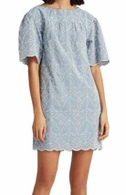 Lauren Ralph Lauren Eyelet Elbow-Sleeve Shift Dress Size 12 - $111.27