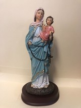 Our Lady of the Rosary Statue, 8.25" New - £28.73 GBP