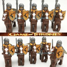 Game of Thrones House Baratheon Soldiers Cavalry Riders Army Custom Minifigures - $452.14 MXN