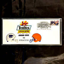 1997 Tostitos Fiesta Bowl Commemorative Envelope Kansas State VS Syracuse - £7.78 GBP