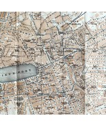 Map Marseilles Vieux Port Southern France Rare 1914 Lithograph WW1 Era WHBS - €69,72 EUR