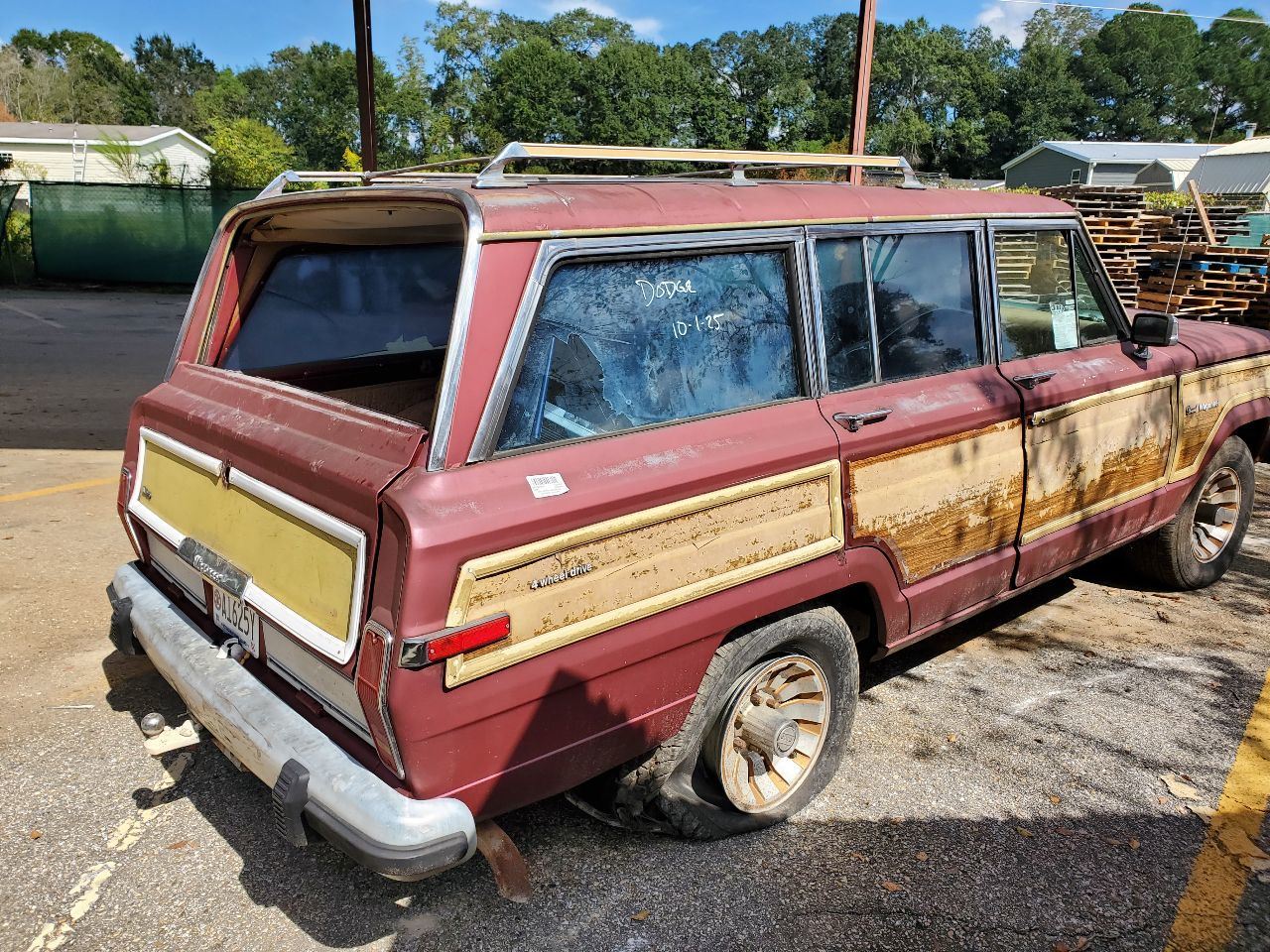1984 1991 Jeep Grand Wagoneer OEM Front Right Door Rust Free Bare Shell  Item image 3