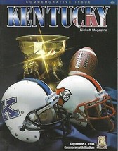1994 - Louisville @ Kentucky Football Program in MINT Condition - &quot;Game One&quot; - £27.45 GBP