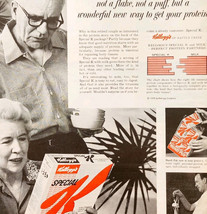 1959 Kelloggs Special K Cereal Protein Advertisement Breakfast Food DWII27 - €25,58 EUR