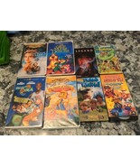 lot of 8 children&#39;s VHS SPace Jam Jetsons Legend Nimh Mouse Detective Pr... - $363.83 MXN