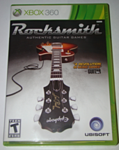 Xbox 360 - Rocksmith Authentic Guitar Games - Ubisoft (Complete With Manual) - £23.43 GBP