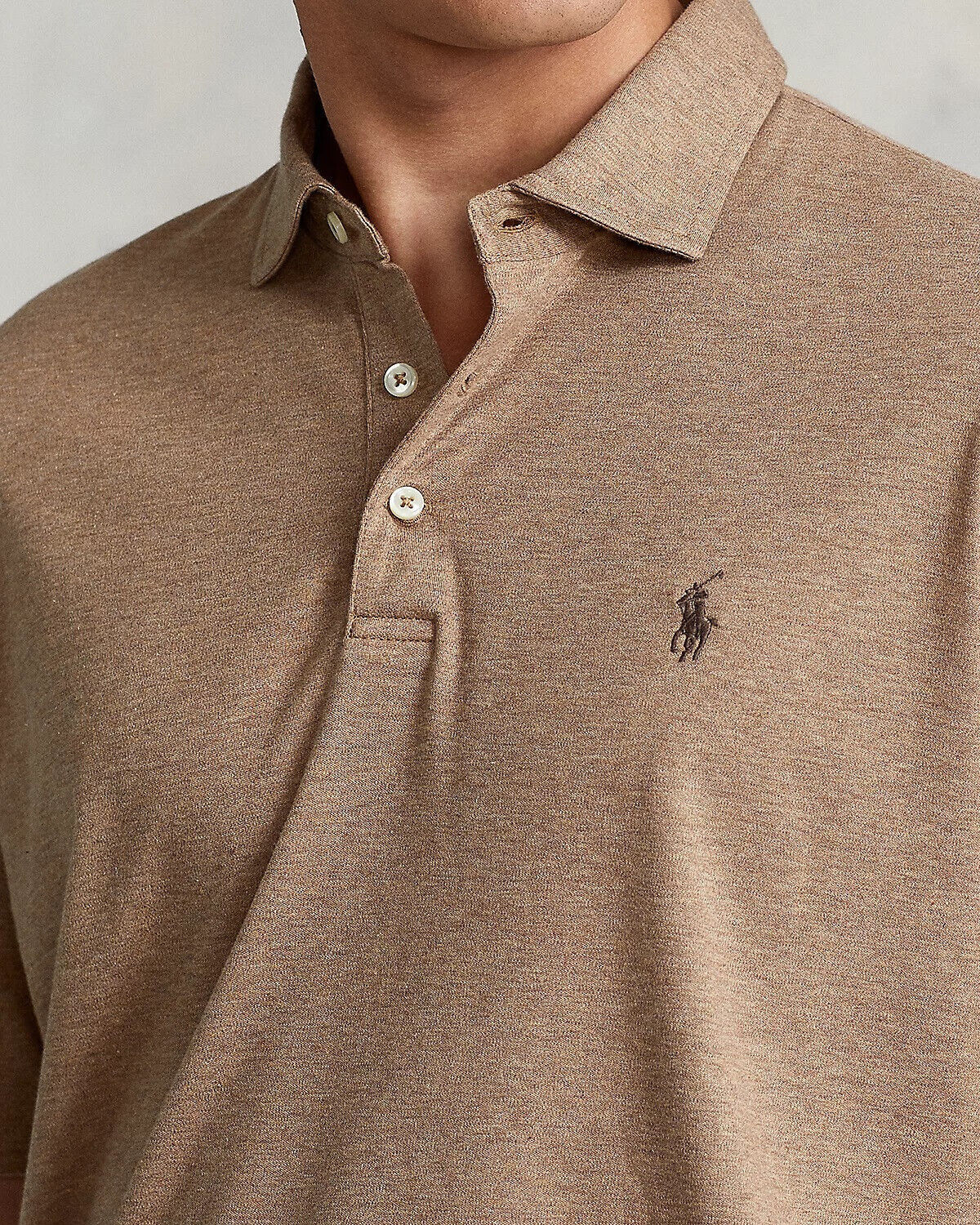 RLX Ralph Lauren Men&#39;s Striped Polo Shirt Moisture Wicking Polyester Nav... - $63.12