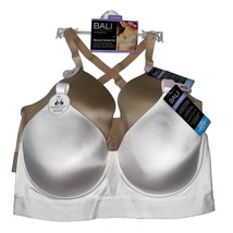 Bali Bra Underwire Bounce Control Wide Support Band Smoothing Cool Comfo... - £34.36 GBP