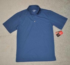 Mens Polo Golf Grand Slam Blue Short Sleeve Performance Shirt $45 NEW-size S - £15.82 GBP