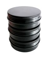 Metal Storage Tin Lot Of 3 Tobacco Style Crafts Office Candles Creams Ne... - $27.86 CAD