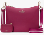 NWB Kate Spade Rosie Large Crossbody Raspberry Leather K5807 Purple Gift... - £138.11 GBP