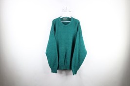 Vtg 90s American Eagle Outfitter Mens XL Faded Cotton Knit Crewneck Sweater USA - £47.58 GBP