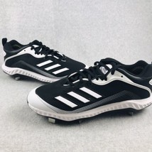 Adidas Men&#39;s Icon 6 Bounce Baseball Metal Cleats Black White Size 12 new - £30.46 GBP