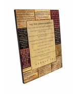 Kingdomware Wood Ten Commandments 24.25 x 31.5 x 1.5 Inch Christian Home... - €84,96 EUR