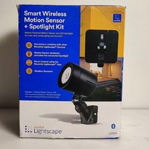 Novolink Smart Wireless Motion Sensor + LED Spotlight Kit Battery Operated Black - $24.65