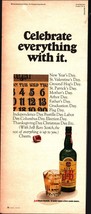 1969 J&amp;B Scotch: Celebrate Everything With It Vintage Print Ad c3 - $24.11
