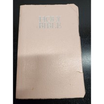 1962 Zondervan Publishing Holy Bible - King James Version - Soft Pink Cover - £14.29 GBP