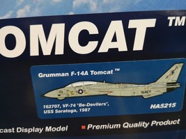 Hobby Master HA5215 Grumman F-14A Tomcat 162707, VF-74 &quot;Be-Devilers&quot;, USS Sarato - £102.01 GBP