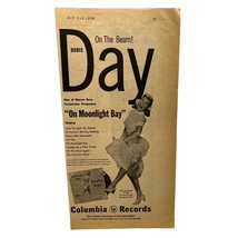 Columbia Records Vintage Print Ad 50s Doris Day On Moonlight Bay Music - $21.87